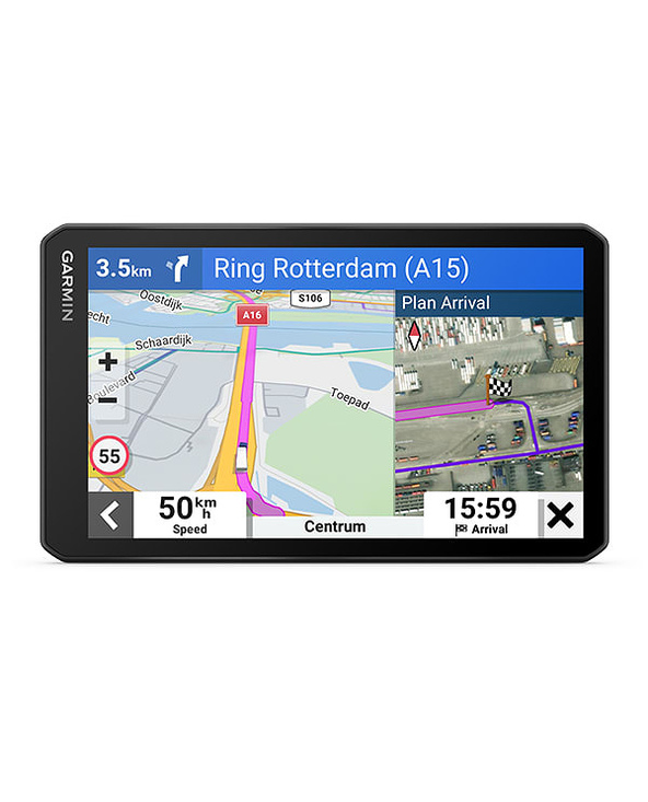 Garmin DEZL LGV710 navigateur Fixé 17,6 cm (6.95") TFT Écran tactile 242 g Noir Garmin DEZL LGV710 navigateur Fixé 17,6 cm (6.95") TFT Écran tactile 242 g Noir