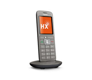 Gigaset CL660HX Téléphone analog/dect Identification de l'appelant Anthracite, Noir