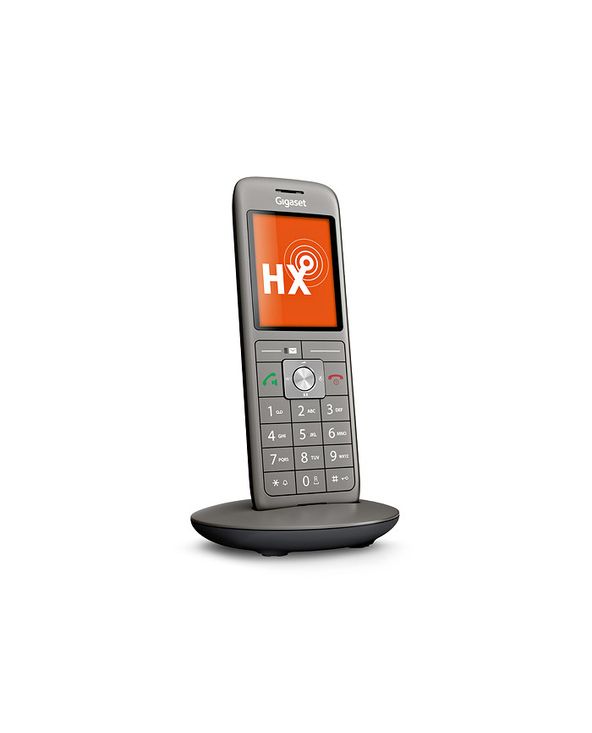 Gigaset CL660HX Téléphone analog/dect Identification de l'appelant Anthracite, Noir