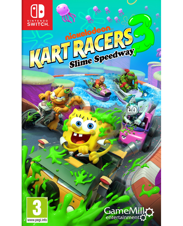 GameMill Entertainment Nickelodeon Kart Racers 3: Slime Speedway Standard Anglais Nintendo Switch