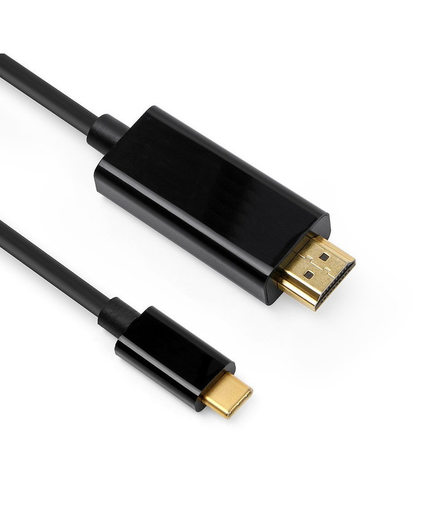 DLH DY-TU4662B câble vidéo et adaptateur 2 m USB Type-C HDMI Noir