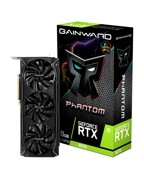 Gainward GeForce RTX 3070 Phantom+ NVIDIA 8 Go GDDR6