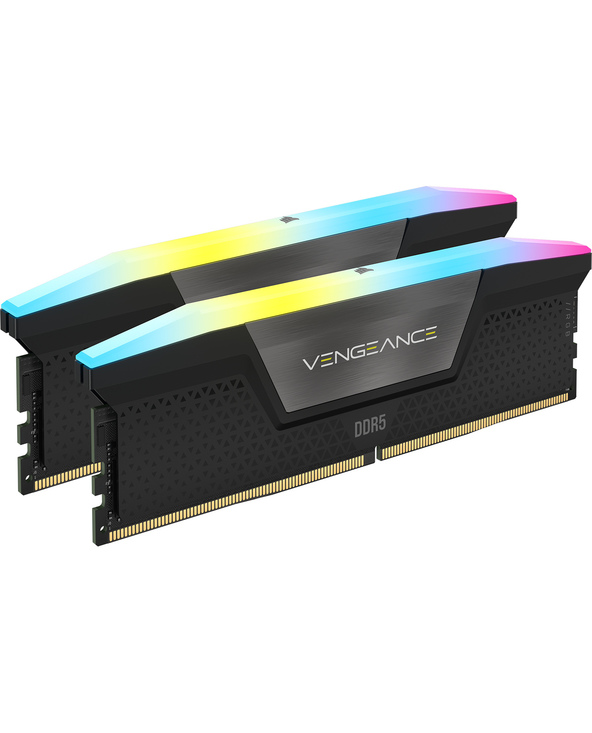 Corsair VENGEANCE RGB 32GB (2x16GB) DDR5 DRAM 6000MHz C40 Memory Kit module de mémoire 32 Go 2 x 16 Go 4800 MHz ECC