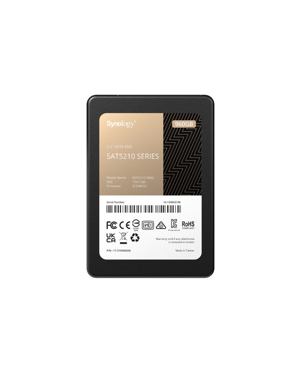 Synology SSD 2.5” SATA 960GB 2.5" 960 Go Série ATA III
