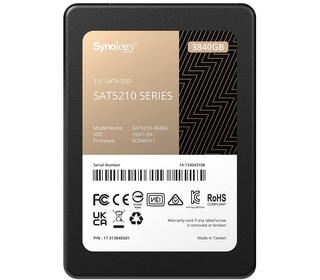 Synology SSD 2.5” SATA 3840GB 2.5" 3840 Go Série ATA III