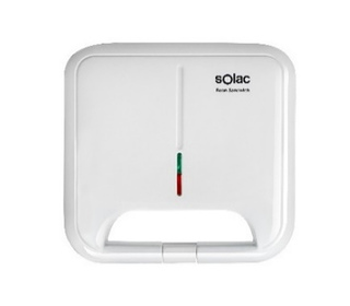 Solac SD5053 gaufrier et appareil à croque-monsieur 750 W Blanc