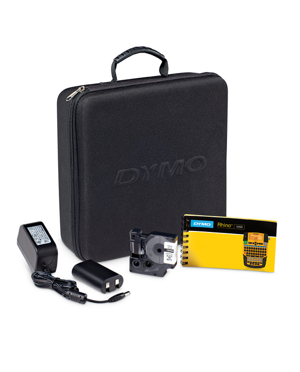 DYMO RHINO 4200 Kit imprimante pour étiquettes Transfert thermique AZERTY