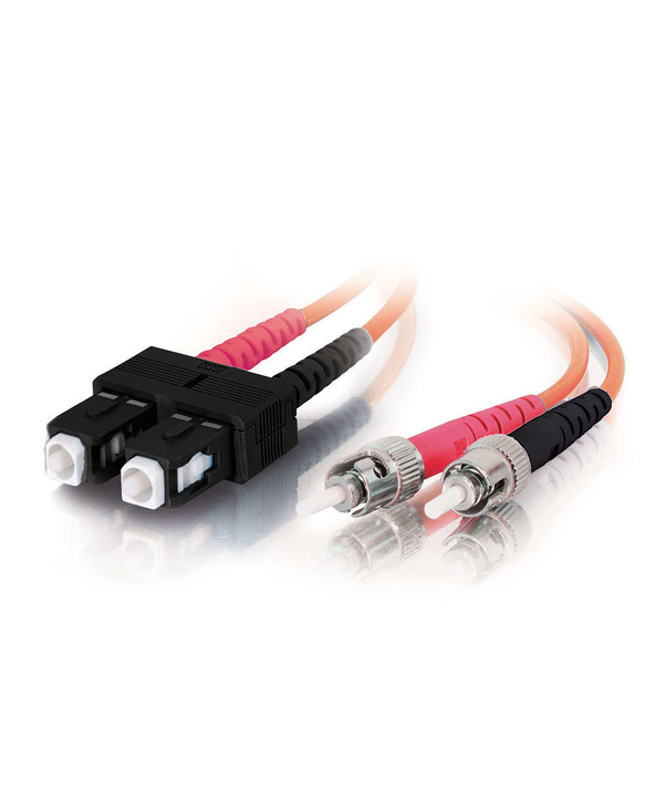 C2G 15m SC/ST câble de fibre optique Orange