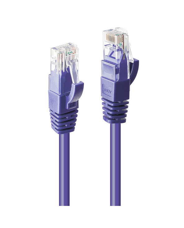 Lindy 48122 câble de réseau Violet 1 m Cat6 U/UTP (UTP)