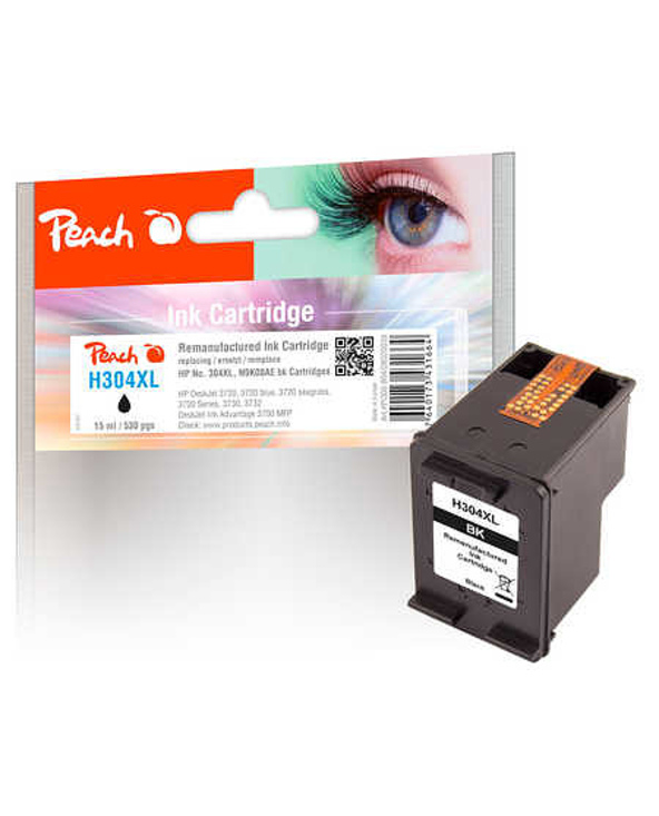 Peach PI300-804 cartouche d'encre 1 pièce(s) Rendement élevé (XL) Noir