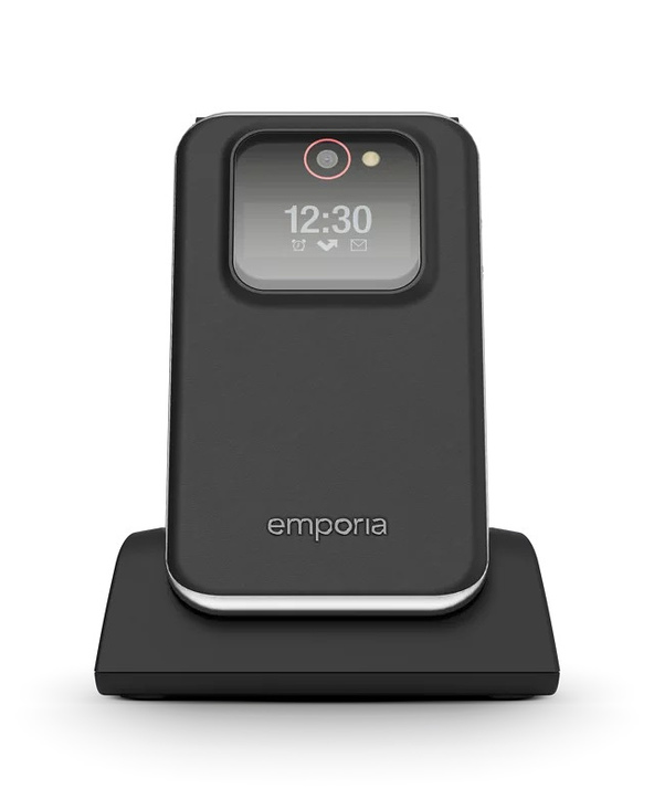 Emporia V228 7,11 cm (2.8") Noir Téléphone d'entrée de gamme