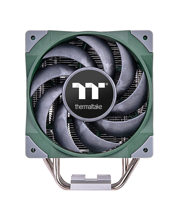 Thermaltake CL-P075-AL12RG-A système de refroidissement d’ordinateur Processeur Ventilateur 12 cm Vert 1 pièce(s)