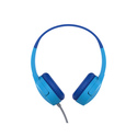 Belkin SoundForm Mini Casque Avec fil Arceau Appels/Musique/Sport/Au quotidien Bleu
