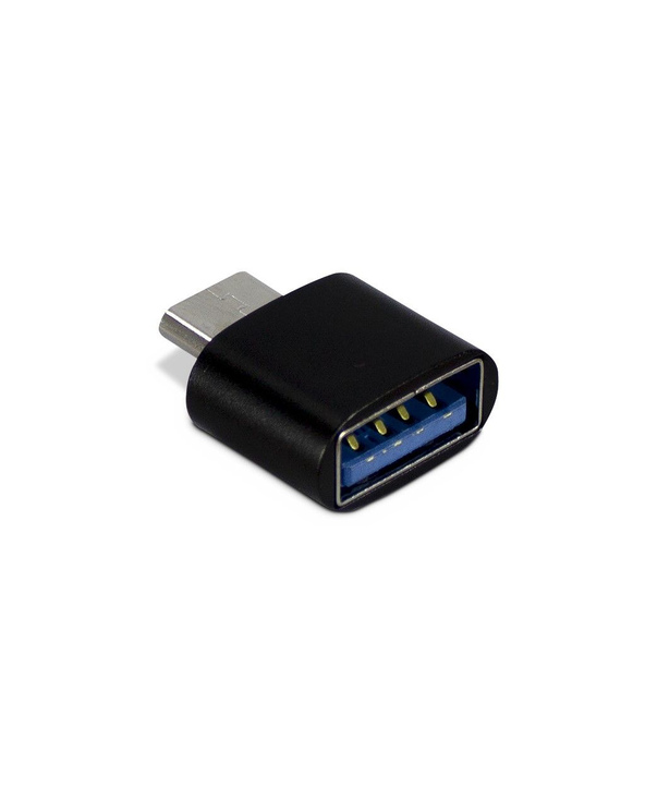 Inter-Tech 88885461 changeur de genre de câble USB Type C USB Type A Noir