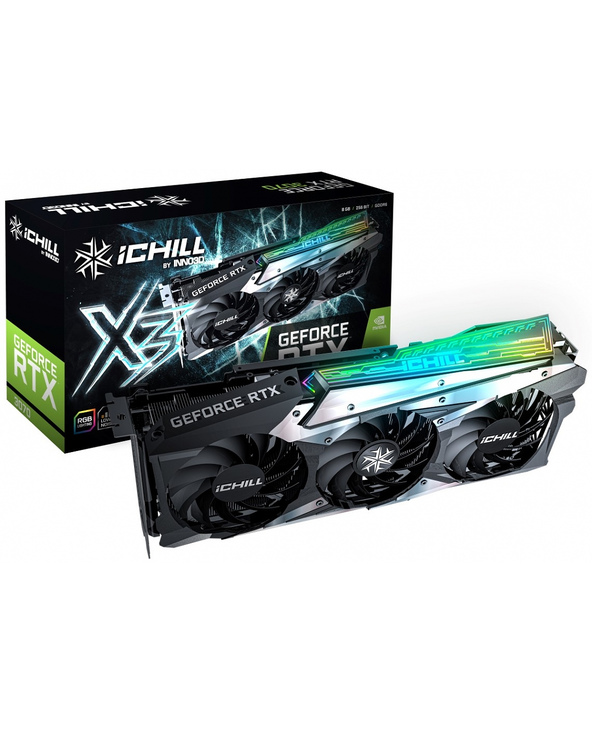 Inno3D iChill GEFORCE RTX 3070 X3 LHR NVIDIA 8 Go GDDR6