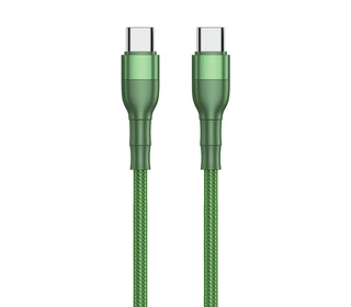 2GO 797311 câble USB 1 m USB 3.2 Gen 1 (3.1 Gen 1) USB C Vert