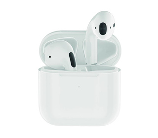 2GO TWS Mini Casque Sans fil Ecouteurs Appels/Musique Bluetooth Blanc