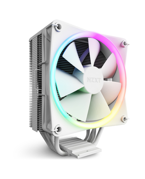 NZXT T120 RGB Processeur Refroidisseur d'air 12 cm Blanc 1 pièce(s)