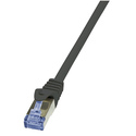 LogiLink Cat6a S/FTP, 3m câble de réseau Noir S/FTP (S-STP)