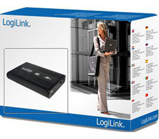 LogiLink UA0082 Boîtier de disques de stockage Noir 3.5"