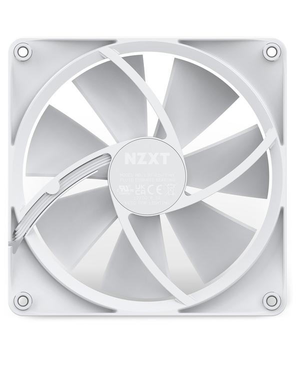 NZXT F140 RGB Boitier PC Ventilateur 14 cm Blanc 1 pièce(s)