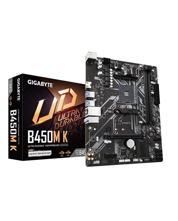 Gigabyte B450M K (rev. 1.0) AMD B450 Emplacement AM4 micro ATX