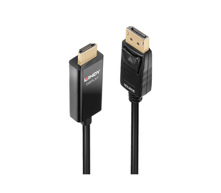 Lindy 40926 câble vidéo et adaptateur 2 m DisplayPort HDMI Type A (Standard) Noir