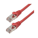MCL 2m Cat6a S/FTP câble de réseau Rouge S/FTP (S-STP)