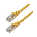 MCL 2m Cat6a S/FTP câble de réseau Jaune S/FTP (S-STP)