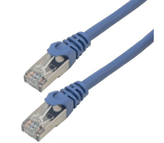 MCL 1m Cat6a S/FTP câble de réseau Bleu S/FTP (S-STP)