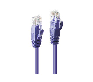 Lindy 48121 câble de réseau Violet 0,5 m Cat6 U/UTP (UTP)