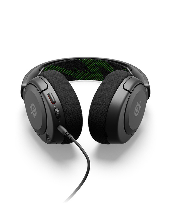 Steelseries ARCTIS NOVA 1X Casque Avec fil Arceau Jouer Noir, Vert
