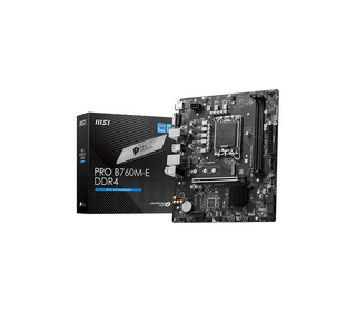 MSI PRO B760M-E DDR4 carte mère Intel B760 LGA 1700 micro ATX