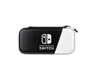 PDP Slim Deluxe: Black & White Boîtier robuste Nintendo Noir, Blanc