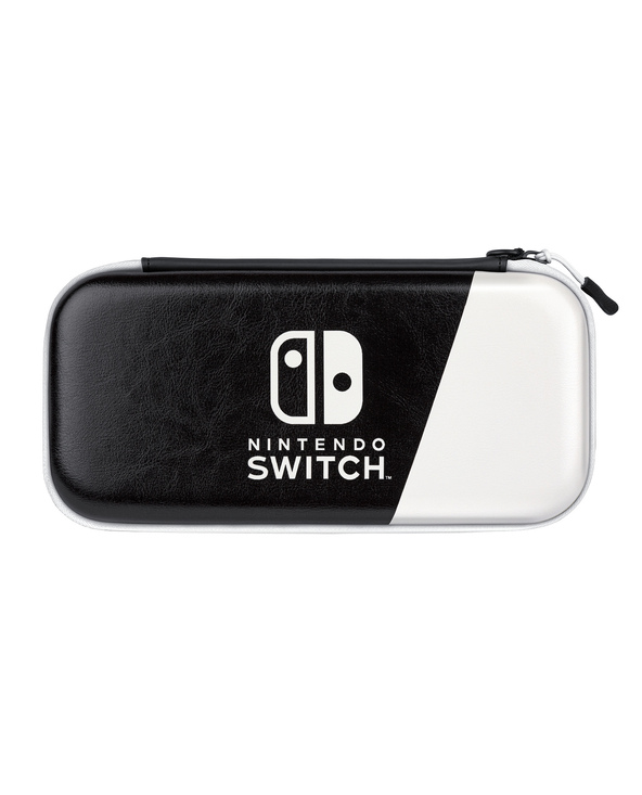 PDP Slim Deluxe: Black & White Boîtier robuste Nintendo Noir, Blanc
