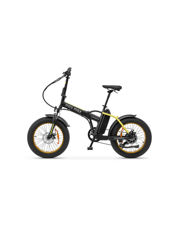 Argento e-Mobility MiniMax Noir, Jaune Aluminium Taille unique 50,8 cm (20") 26 kg Lithium-Ion (Li-Ion)