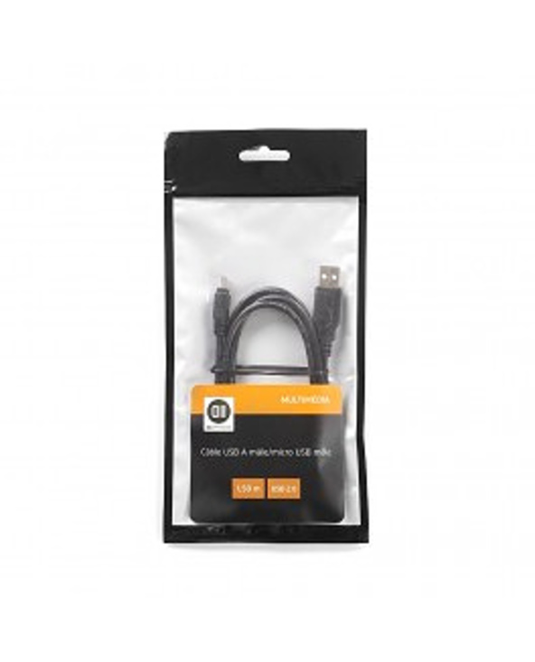 D2 Diffusion D2MICROUSB150SACH câble USB 1,5 m USB 2.0 USB A Micro-USB A Noir