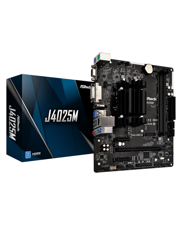 Asrock J4025M micro ATX