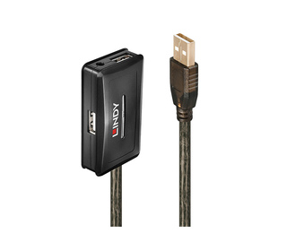 Lindy 42635 hub & concentrateur USB 2.0 480 Mbit/s Gris