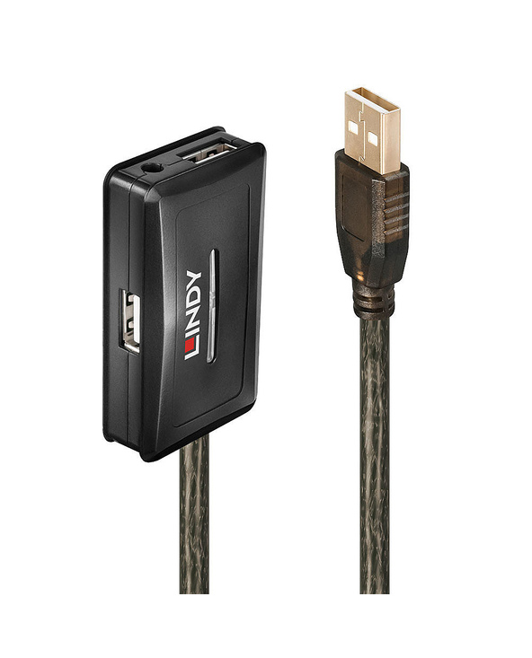 Lindy 42635 hub & concentrateur USB 2.0 480 Mbit/s Gris