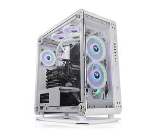Thermaltake Core P6 Tempered Glass Snow Mid Tower Midi Tower Blanc