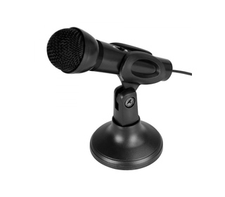 Media-Tech MT393 microphone Noir Microphone pour entretien
