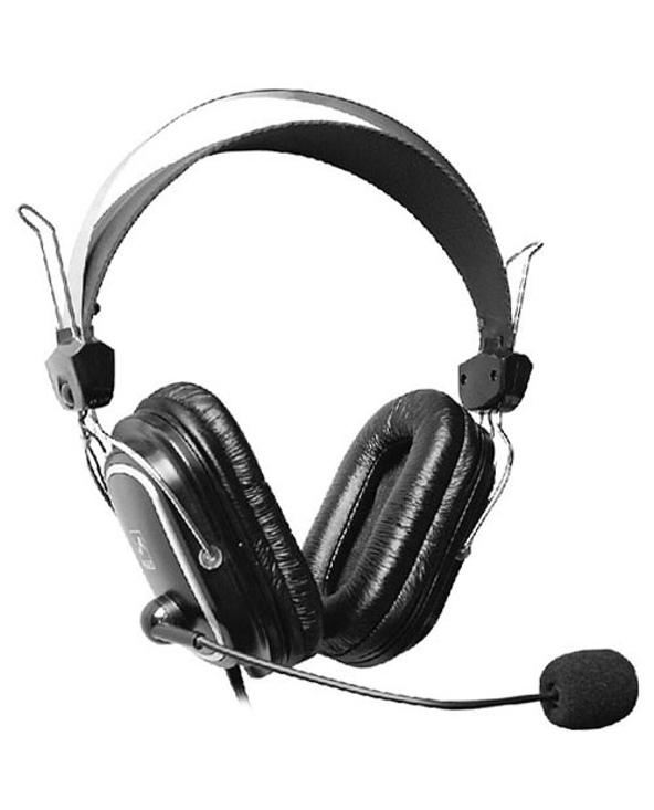 A4Tech HS-50 Headset Stereo Extra Bass Casque Avec fil Jouer Noir