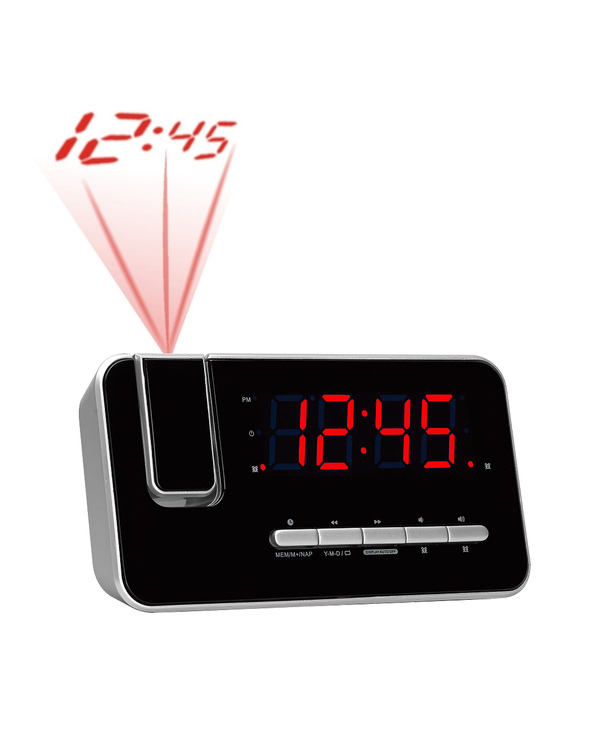 Denver CRP-618 Horloge Numérique Noir