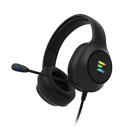 Zalman ZM-HPS310 BK écouteur/casque Avec fil Arceau Jouer Noir