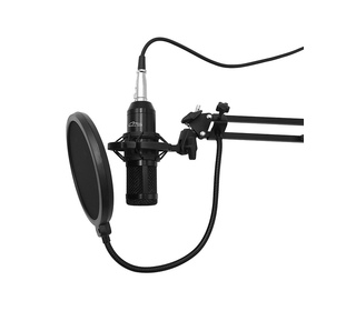 Media-Tech MT396 microphone Noir Microphone de studio