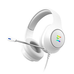 Zalman ZM-HPS310 WH écouteur/casque Avec fil Arceau Jouer Blanc