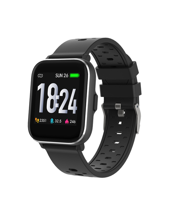 Denver SW-162BLACK smartwatche et montre de sport 3,56 cm (1.4") IPS Noir