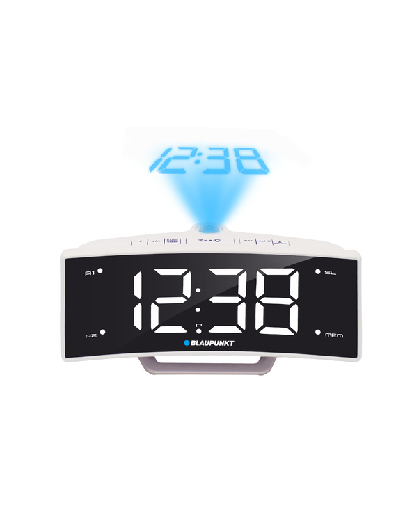 Blaupunkt CRP7WH Radio portable Horloge Noir, Blanc Blaupunkt CRP7WH Radio portable Horloge Noir, Blanc