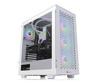 Thermaltake CA-1S3-00M6WN-03 unité centrale Midi Tower Blanc